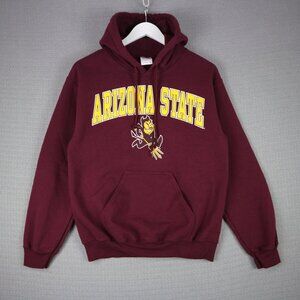 Arizona State University Burgundy Hoodie Small